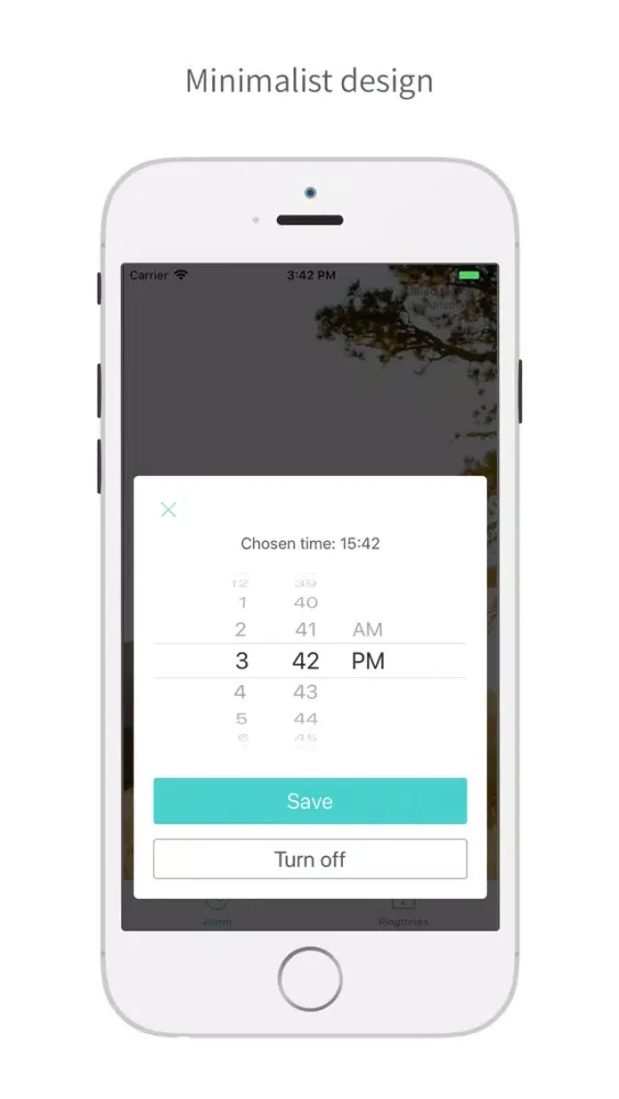 Tangkapan layar Earlybird Math Alarm