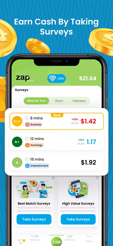Zap Surveys应用截图