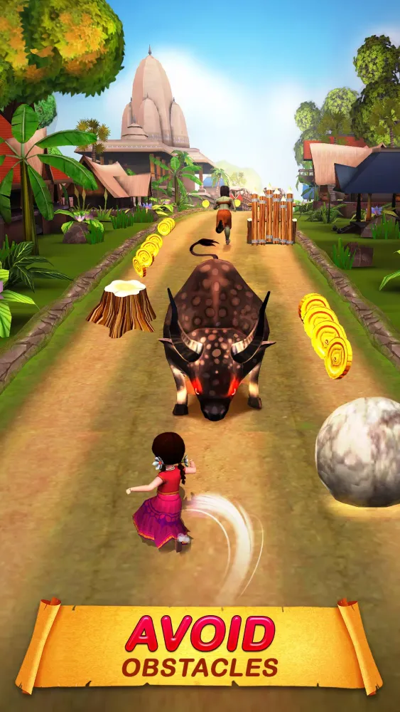 Capturas de pantalla de Little Radha Run