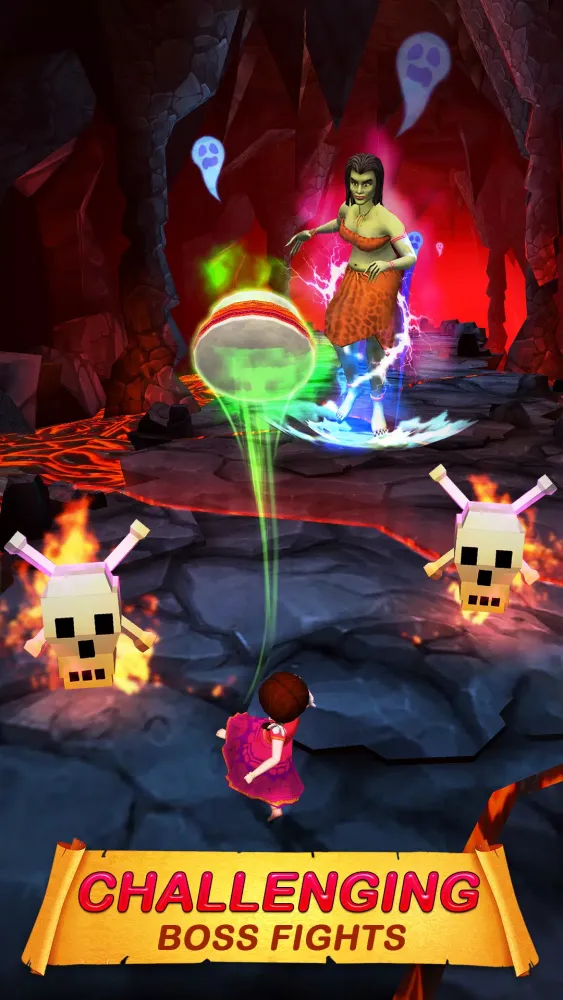 Capturas de pantalla de Little Radha Run