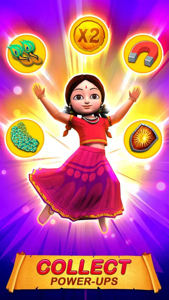 Capturas de pantalla de Little Radha Run