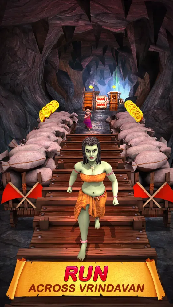 Capturas de pantalla de Little Radha Run
