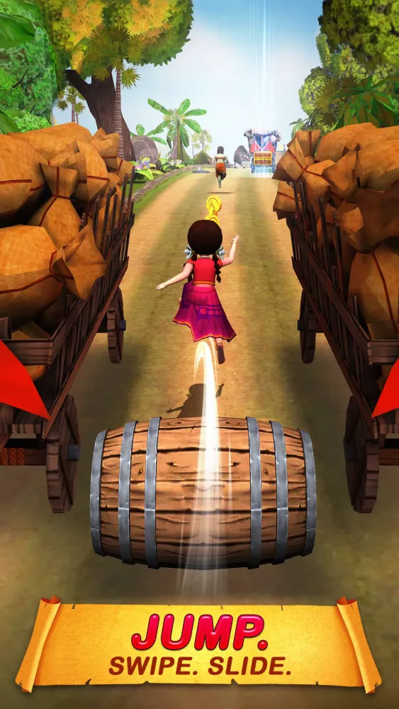 Capturas de pantalla de Little Radha Run