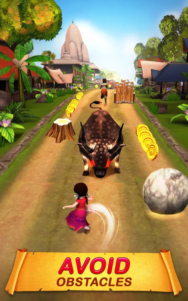 Capturas de pantalla de Little Radha Run