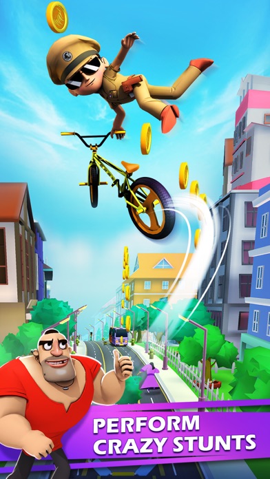 Tangkapan skrin Little Singham Cycle Race