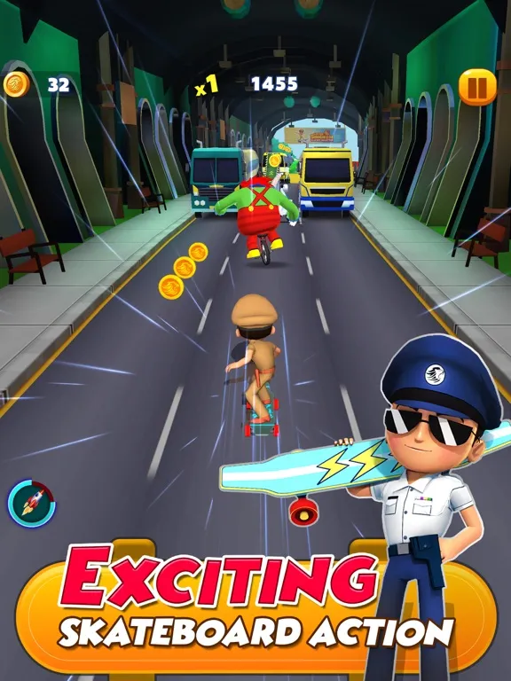 Скриншоты Little Singham Super Skater iPad 