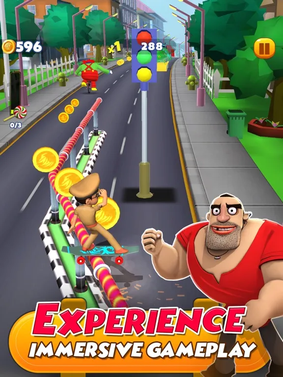 Скриншоты Little Singham Super Skater iPad 