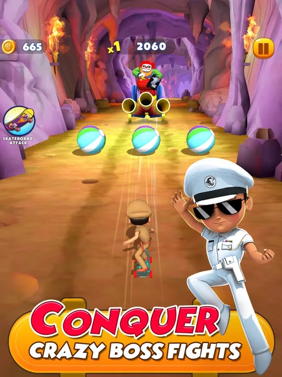 Скриншоты Little Singham Super Skater iPad 