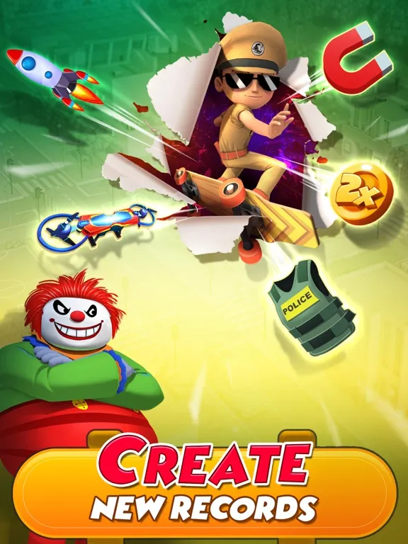 Скриншоты Little Singham Super Skater iPad 