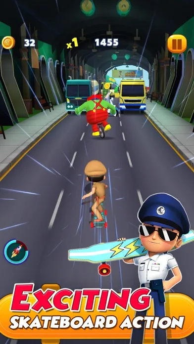 Скриншоты Little Singham Super Skater