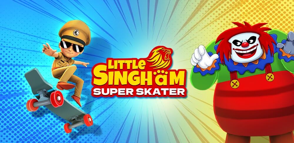 Little Singham Super Skater