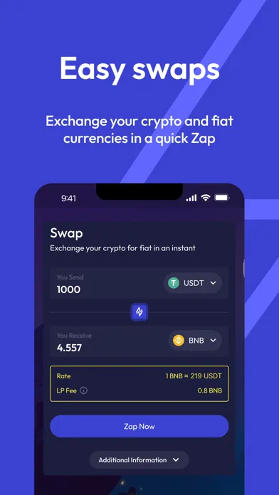 صور Zap - EXCHANGE CRYPTO, FAST.