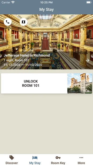 Captures d'écran de The Jefferson Hotel