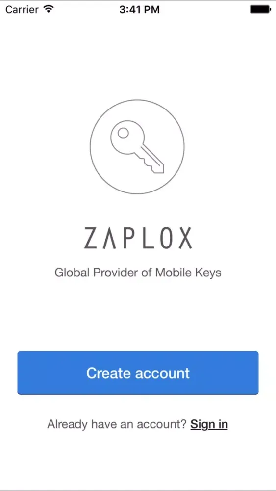 Ảnh chụp màn hình của Zaplox