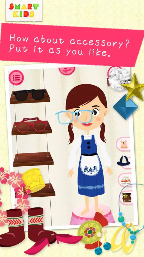 World's girls fashion -Game of dress-up ethnic costumes and make-up for girls Screenshots