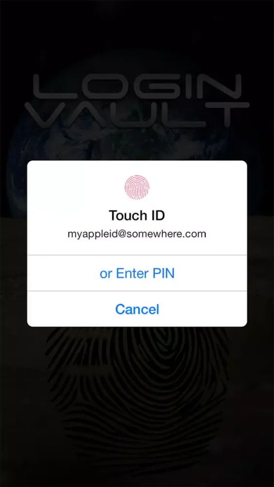 تصاویر Login Vault