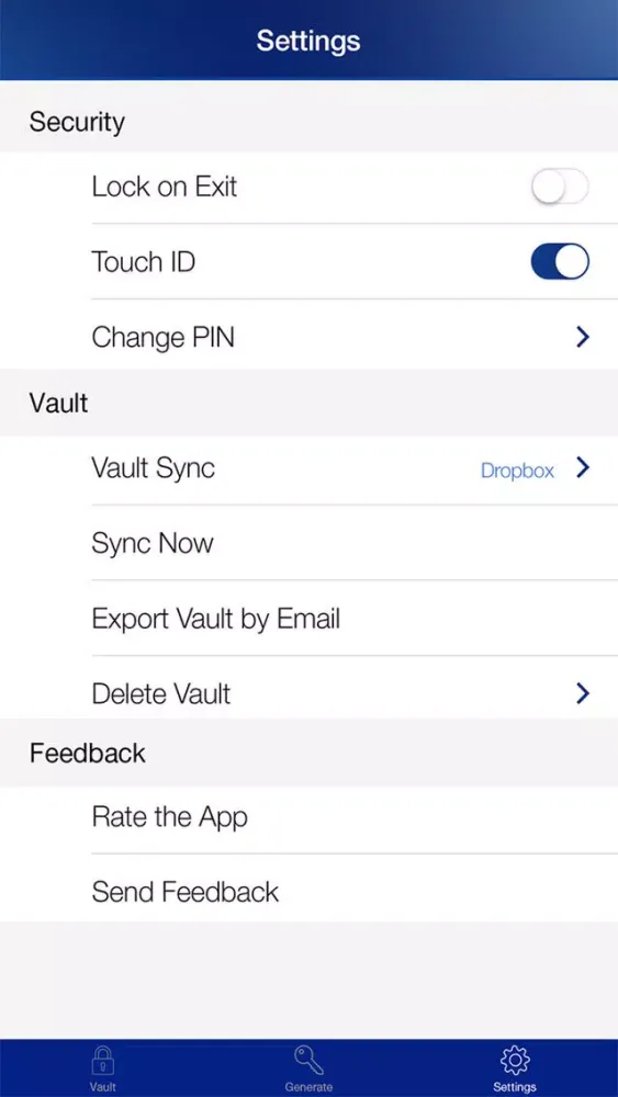 تصاویر Login Vault