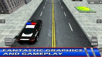Highway Police Car Driving 스크린샷