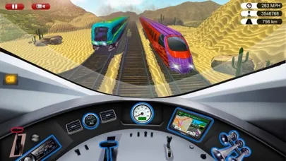 Captures d'écran de Euro Bullet Train Driving 2017