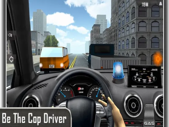 Скриншоты Police Car In Highway iPad 