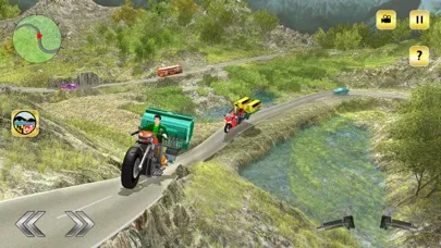 Capturas de tela do Offroad Oil Tanker Moto Bike Transporter