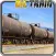 Oil Tanker TRAIN Transporter - Supply Oil to Hill