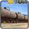 Oil Tanker TRAIN Transporter - Supply Oil to Hill