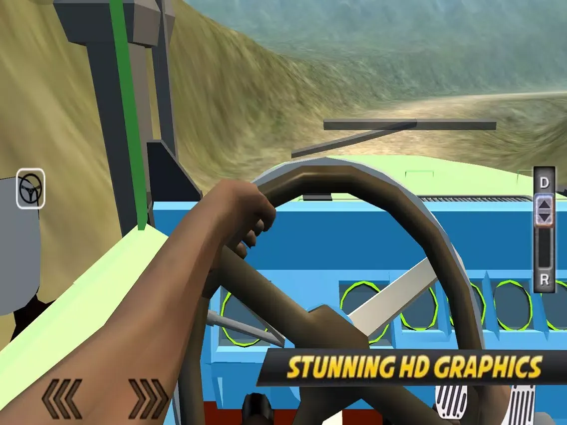 Uphill 4x4 Truck Driving iPad  स्क्रीनशॉट