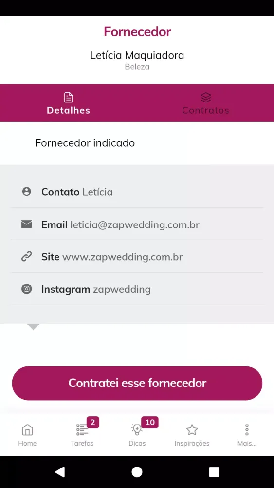 Humana Eventos Screenshots
