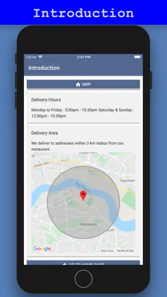 Takeaway_App سکرین شاٹس