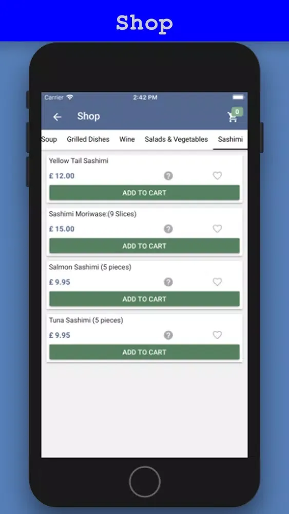 Takeaway_App سکرین شاٹس