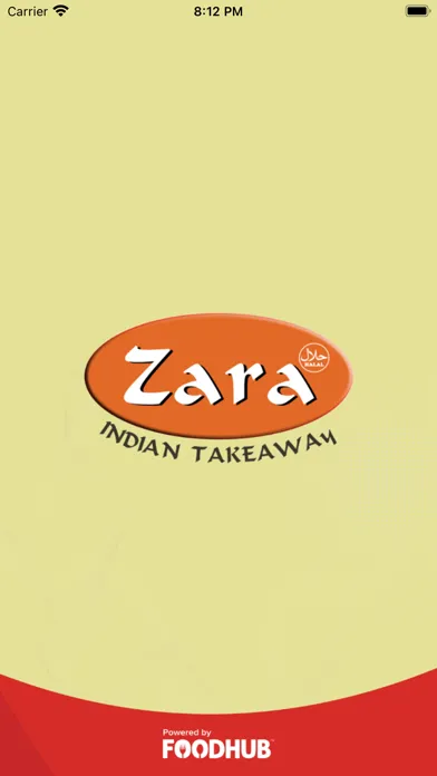 Ảnh chụp màn hình của Zara Indian Takeaway App