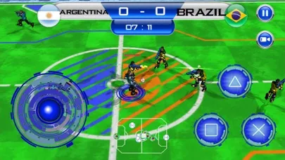 Capturas de tela do Future Soccer Battle