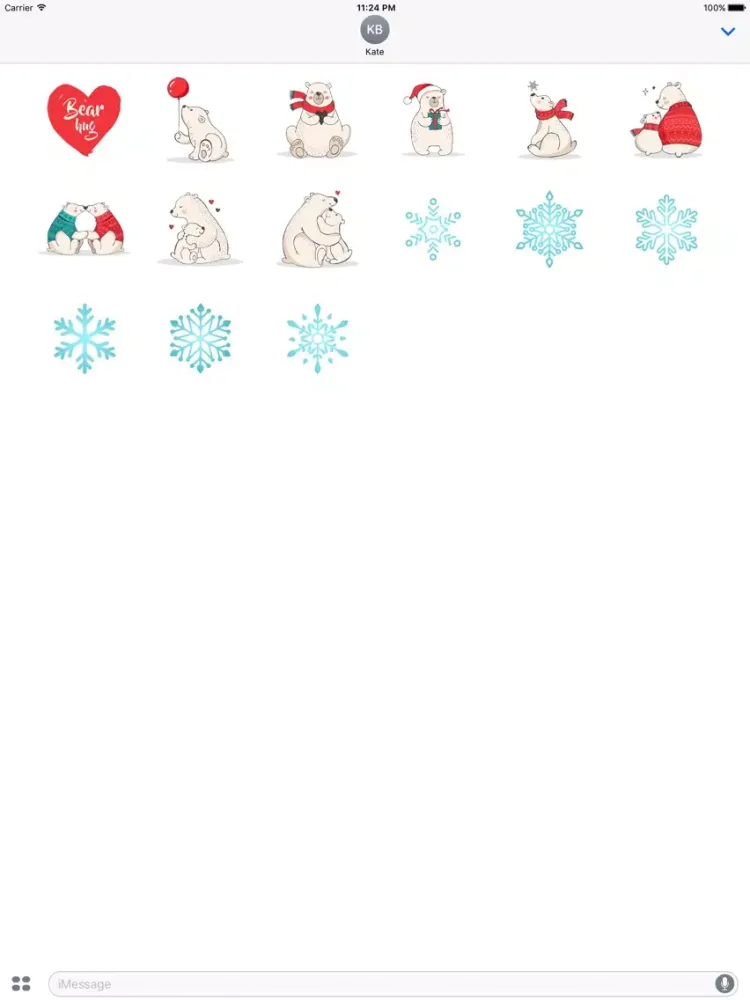 Capturas de tela do Bear Hugs iPad 