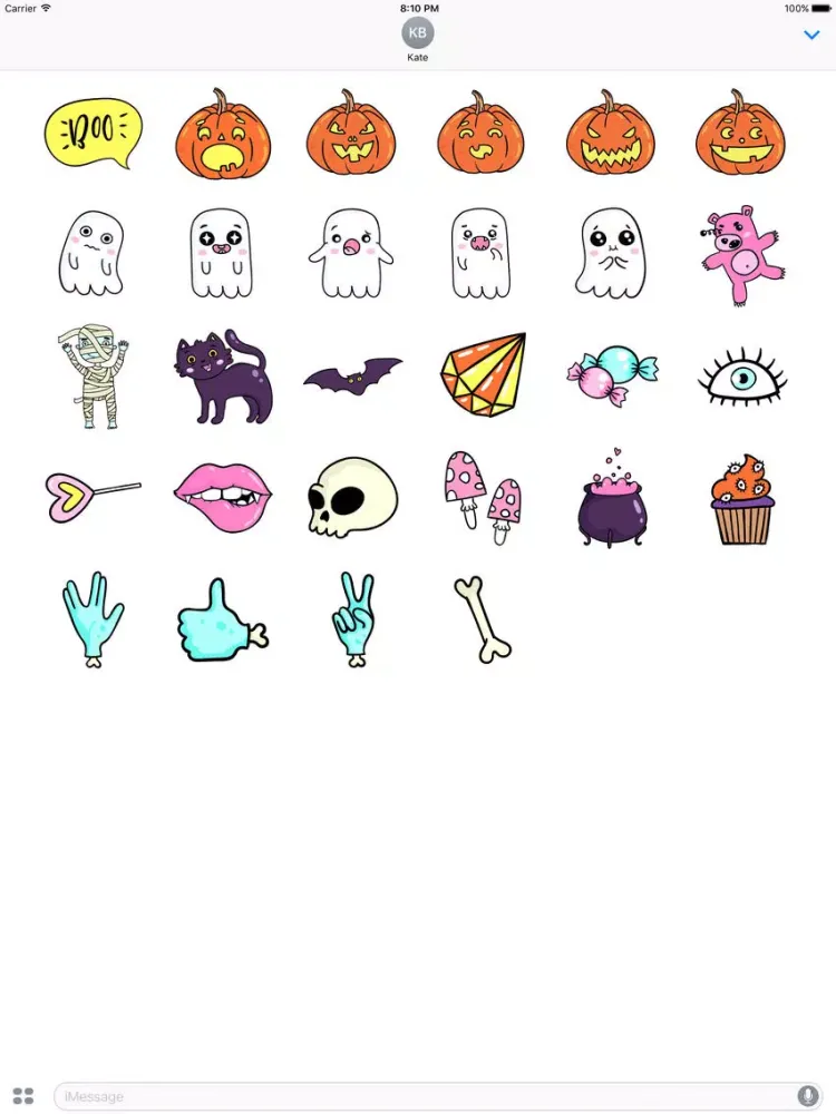Capturas de tela do Cute Halloween iPad 