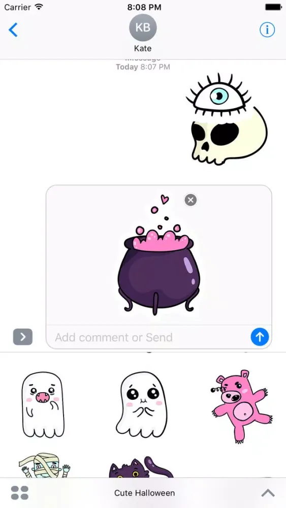 Capturas de tela do Cute Halloween