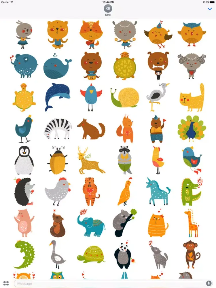 Cutsie Animals iPad  Ekran Görüntüleri