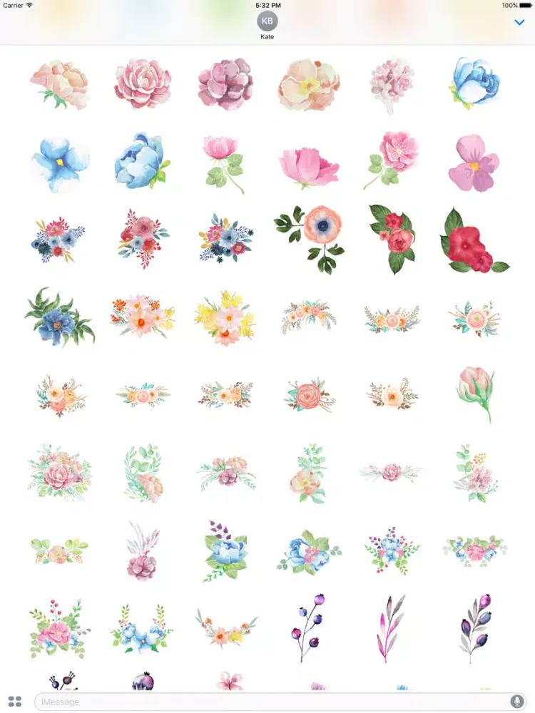 Flowers Galore Vol 3 iPad  Screenshots