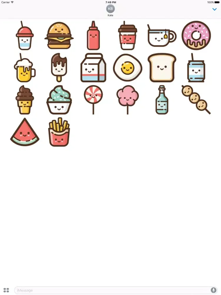 Foodmoji! iPad  Screenshots