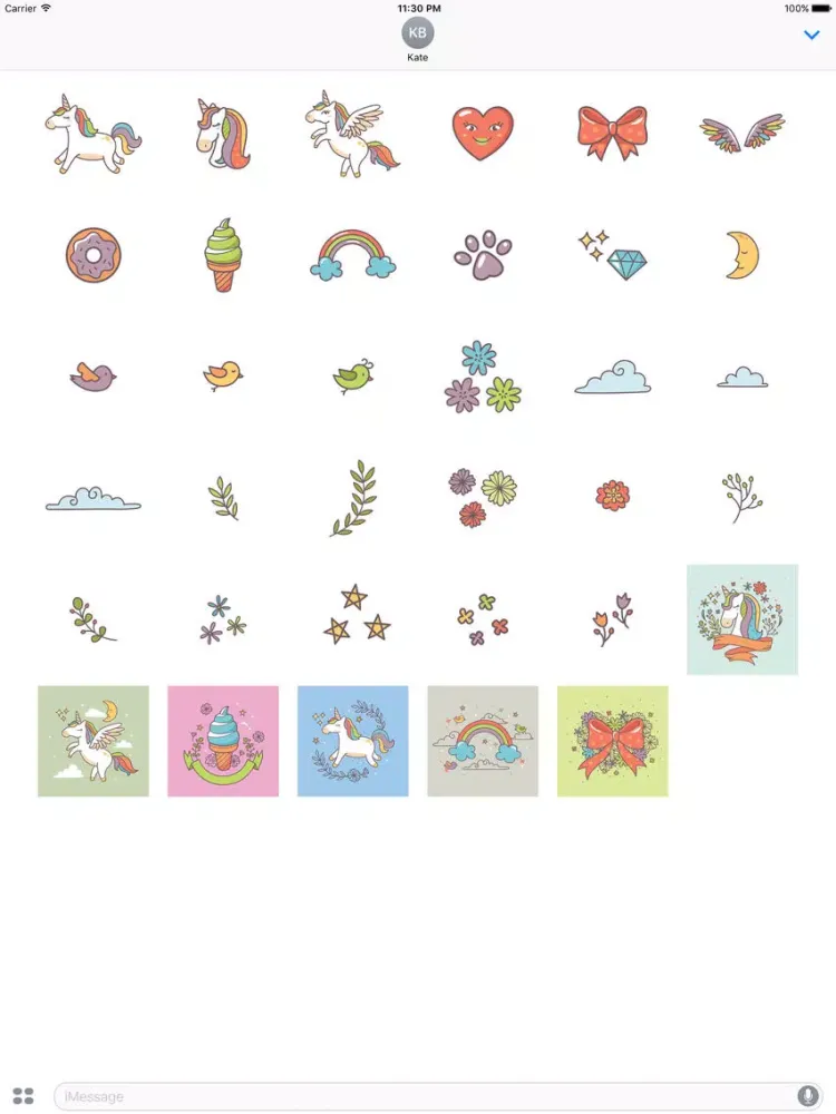 Magical Unicorn iPad  سکرین شاٹس