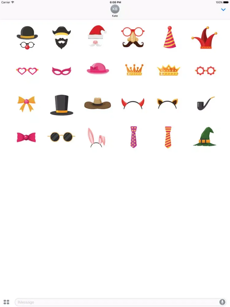 Photobooth Stickers! iPad  Screenshots