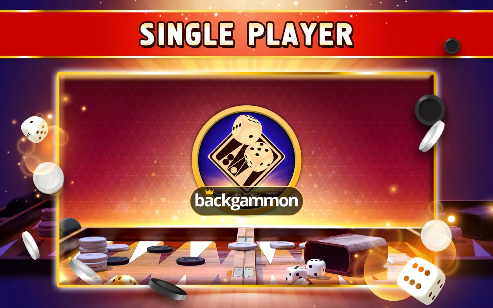 ภาพหน้าจอของ Backgammon Offline・Board Game