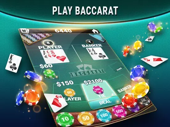 Blackjack & Baccarat - Casino iPad  스크린샷
