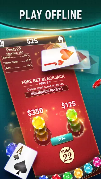 Blackjack & Baccarat - Casino 스크린샷