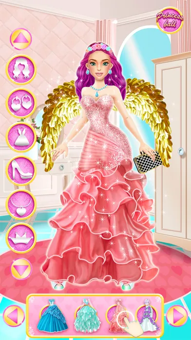 Princess Ball - spa & dress up Screenshots