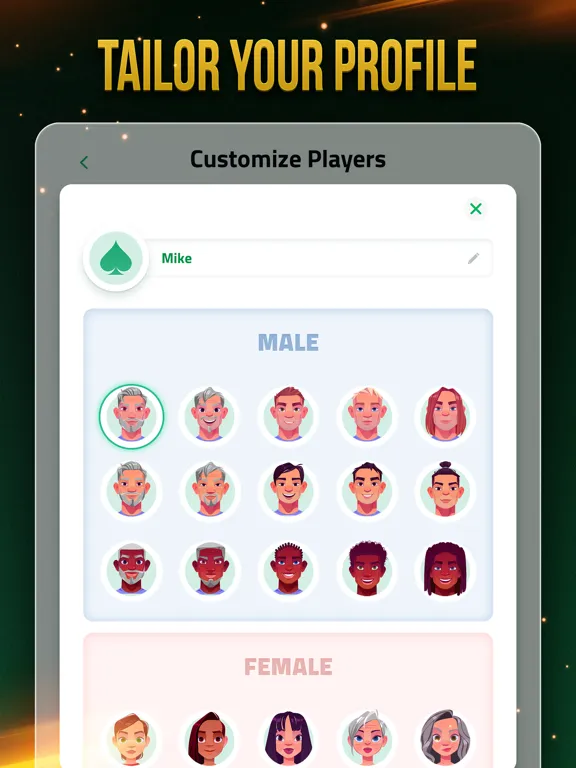 Capturas de tela do Spades Offline - Card Game iPad 