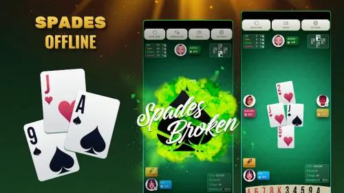 Spades Offline Card Game-screenshot-5