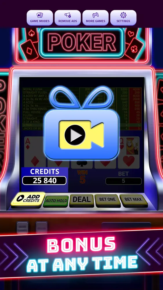 Video Poker应用截图