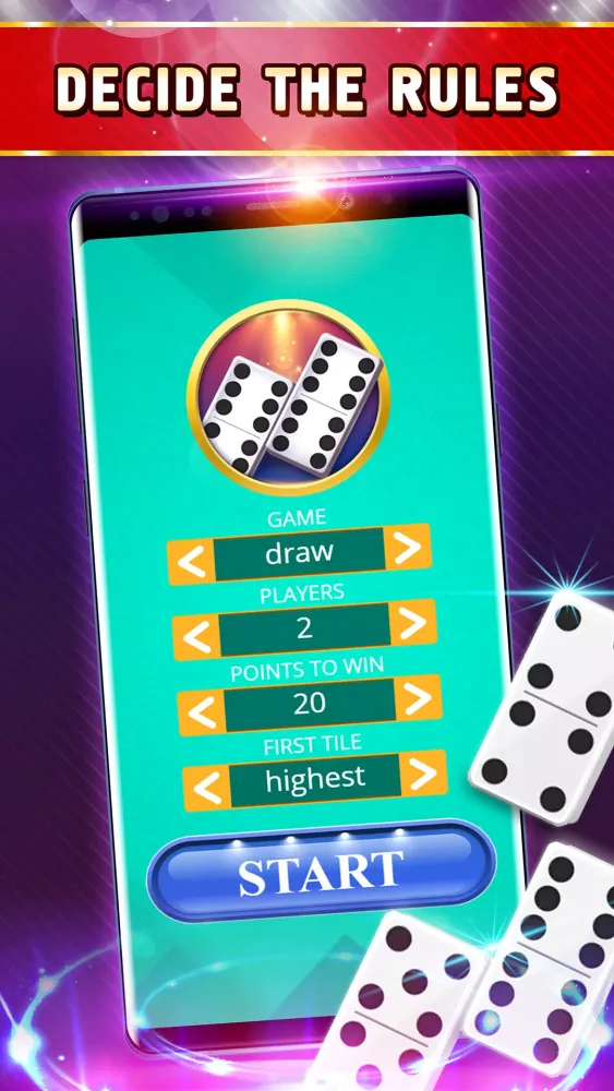 Capturas de tela do Dominoes Offline