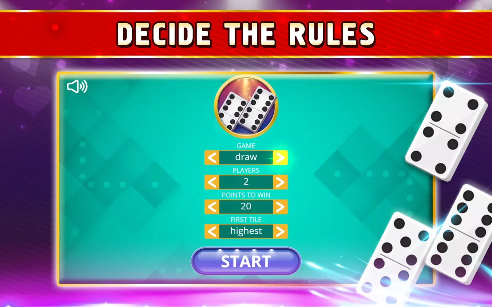 Capturas de tela do Dominoes Offline